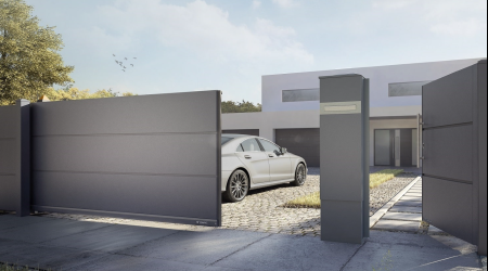 Розсувні алюмінієві ворота або сталеві: що вибрати