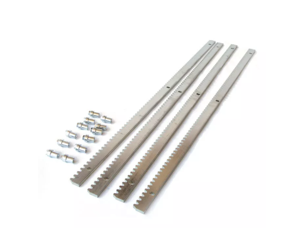 Зубчатая рейка оцинкованная 1000*30*8 мм – фото