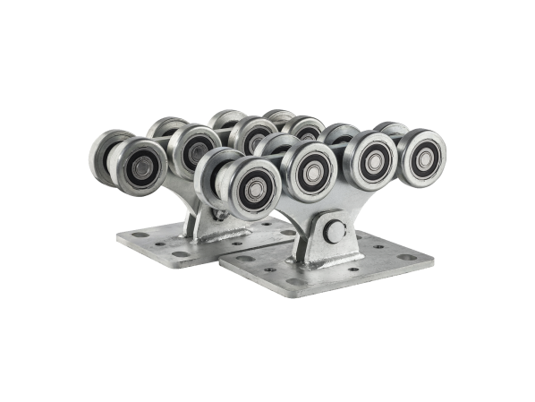 Роликова каретка на 800 кг для балки 94х85мм (підшипник 6303) – фото