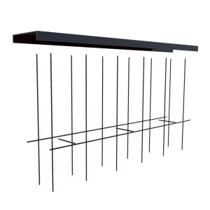 Закладна для відкатних воріт "Звари Сам"