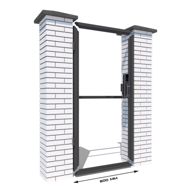 Комплект хвіртки КЗС (Звари Сам) шириною 0,8 метра