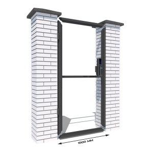 Комплект хвіртки КЗС (Звари Сам) шириною 1 метр