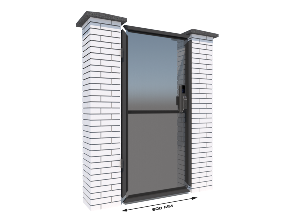 Хвіртка з полікарбонату «Звари Сам» шириною 0,9 метра – фото