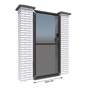 Хвіртка з полікарбонату «Звари Сам» шириною 1 метр