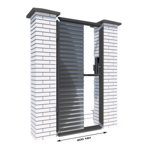 Хвіртка жалюзі «Звари Сам» шириною 0,8 метра