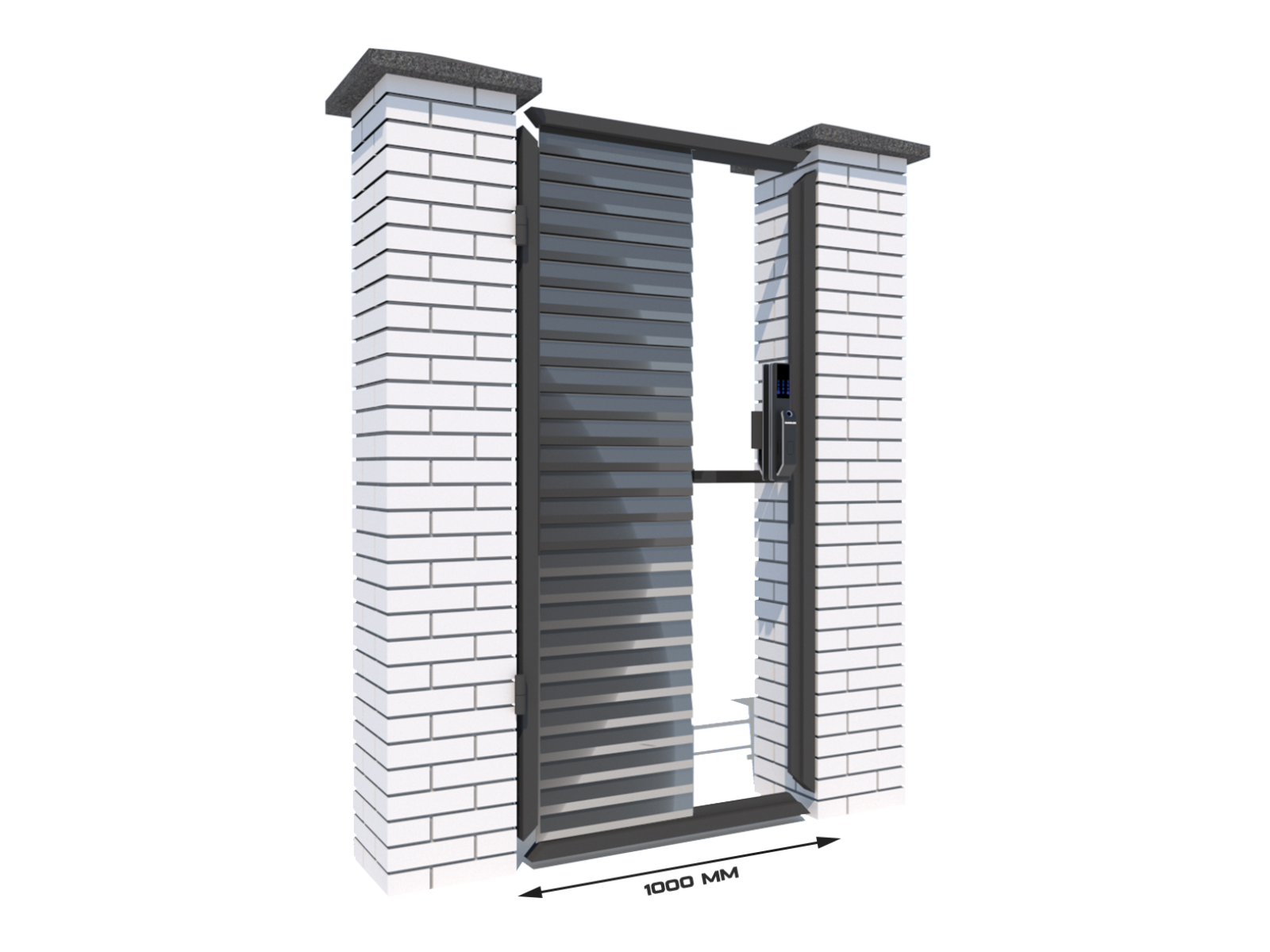 Хвіртка жалюзі «Звари Сам» шириною 1 метр