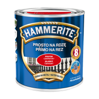 Фарба HAMMERITE глянсова, червоний
