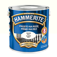 Фарба HAMMERITE глянсова, білий. Фарба HAMMERITE глянсова, білий.