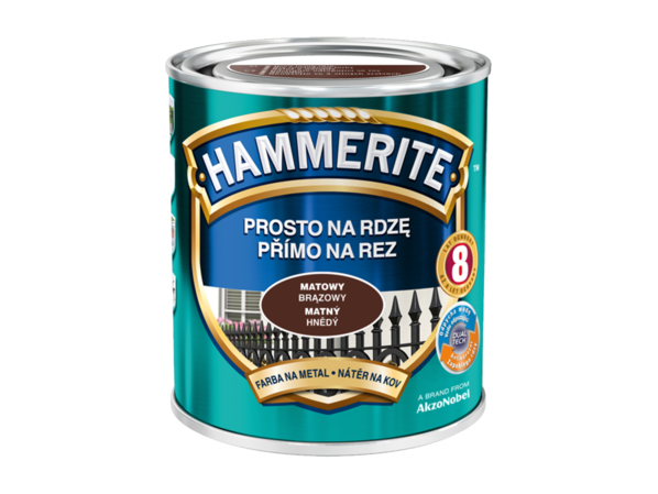 Шелковистая краска Hammerite матовая 2,5 литра – фото