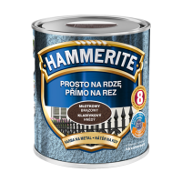 Фарба HAMMERITE молоткова, коричневий