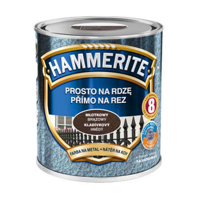 Молоткова фарба коричнева Hammerite