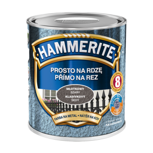 Фарба HAMMERITE молоткова, світло-сірий