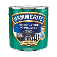 Фарба HAMMERITE напівматова, антрацит