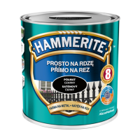 Фарба HAMMERITE напівматова, чорний