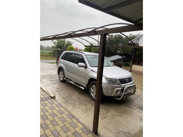 Арковий навіс 6х4 Shelter Standart — міцний, для авто – фото