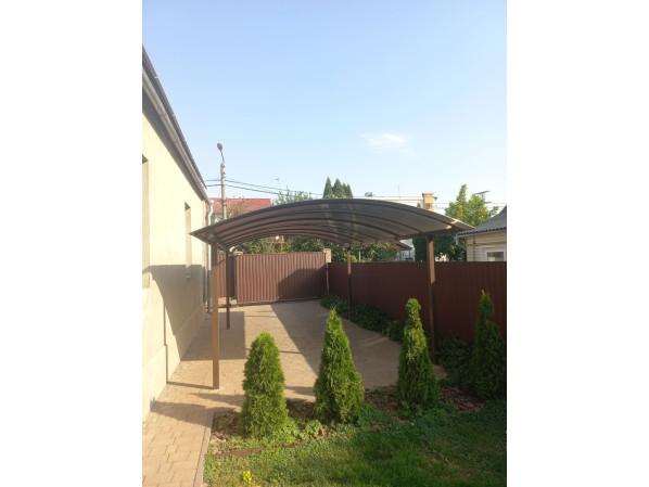 Арковий навіс 6х4 Shelter Standart — міцний, для авто – фото