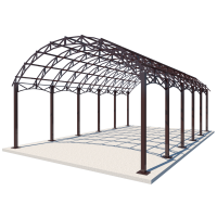 Арковий навіс 10х6 Shelter Premium — люкс, для ресторану і зони паркування