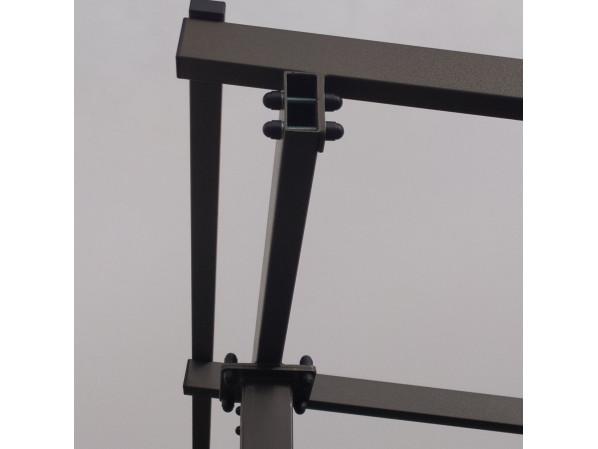 Односхилий навіс 6х3 Shelter Standart — посилений, збірна конструкція простого монтажу – фото