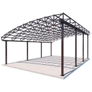 Напіварковий навіс Shelter Ultra 8x6 м – великий розмір, для саду