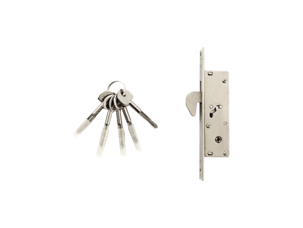 Замок Apecs для воріт (Замок гачок, врізний) – фото