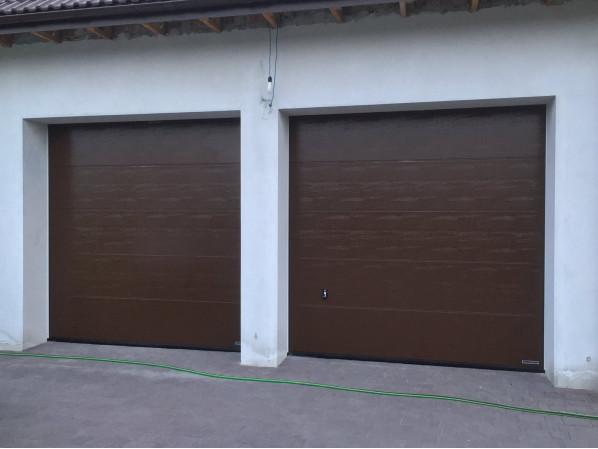 Гаражные секционные ворота RenoMatic 3500x2125 мм – фото