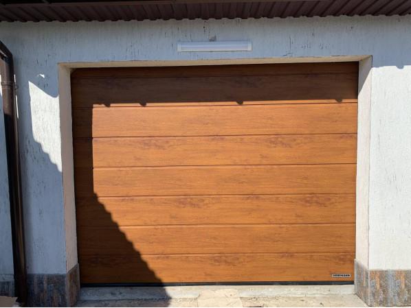 Гаражные секционные ворота RenoMatic 3500x2125 мм – фото