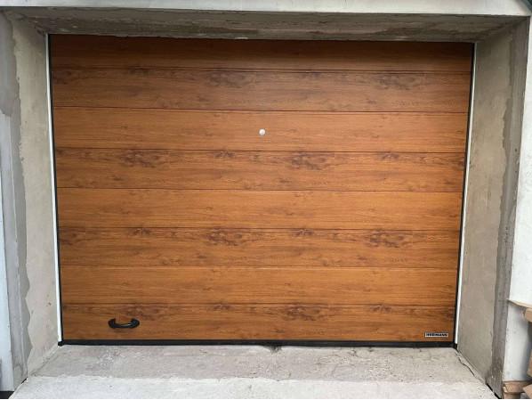 Гаражные секционные ворота RenoMatic 3500x2125 мм – фото