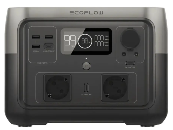 Зарядна станція EcoFlow RIVER 2 Max (512 Вт · год) – фото