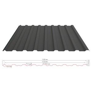 Профнастил ПК-18, 0,5 мм