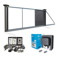 Відкатні ворота "Звари Сам" на проєм 5,9 метра, довжина воріт 9 метрів із зашивкою "Жалюзі" та автоматикою