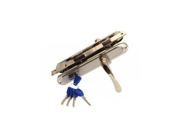 Механический врезной замок для калитки – фото