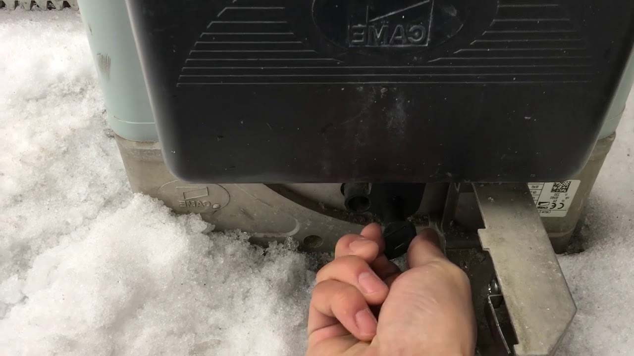 Как открыть автоматические ворота