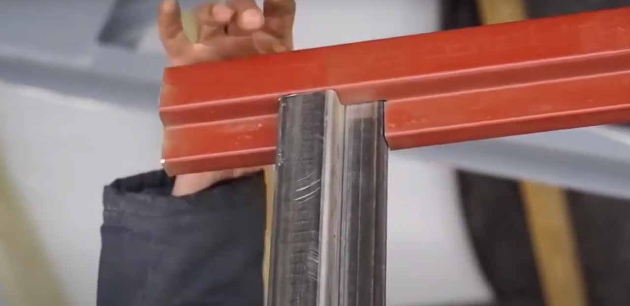 Ворота з т-профілю